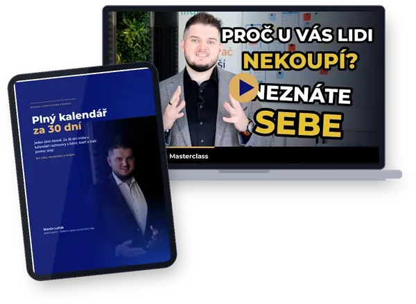 Výzva Plný kalendář za 30 dní v tabletu a videoprůvodce s ukázkami ze Sales Masterclass